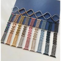 بند مدل کارتیر دو ردیف مناسب برای اپل واچ 42/44/45/49 میلی متری