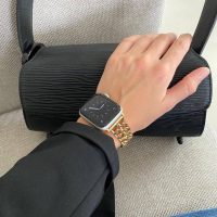 بند مدل کارتیر دو ردیف مناسب برای اپل واچ 42/44/45/49 میلی متری