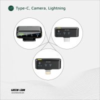 ست میکروفن بی سیم گرین لاین مدل GM-85X با درگاه‌های اتصال USB C