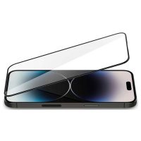 محافظ صفحه نمایش اسپیگن مدل Glas tR Slim HD مناسب برای گوشی موبایل اپل iPhone 14 Pro