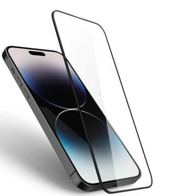 محافظ صفحه نمایش اسپیگن مدل Glas tR Slim HD مناسب برای گوشی موبایل اپل iPhone 14 Pro