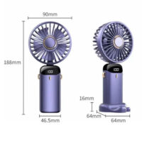 پنکه شارژی مدل XL-N15 ظرفیت 1200 میلی آمپر ساعت